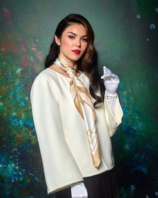 Scarf Styling Masterclass with Designer Alesia Chaika – Learn to Use Scarf Rings