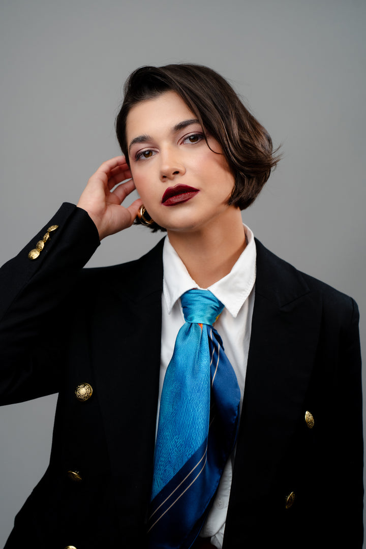 Scarf Styling Masterclass with Designer Alesia Chaika – Learn to Use Scarf Rings