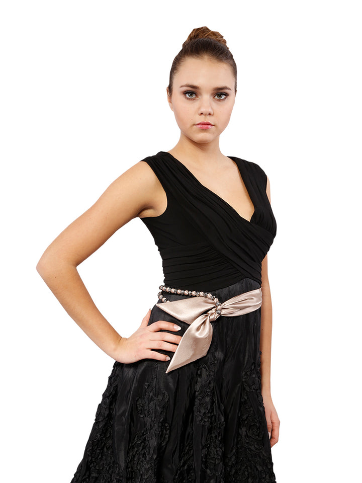 Satin Scarf Belt Necklace – Multi-Wear Accessory