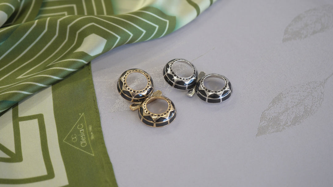 Designer Scarf Ring How To Use Scarf Slider Infinity 8 by Alesia Chaika