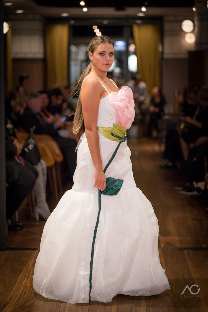 Alesia C. Chicago Piece Wedding Dress Art Of Couture Fashion Show Willis Tower Metropolitan Club Chicago