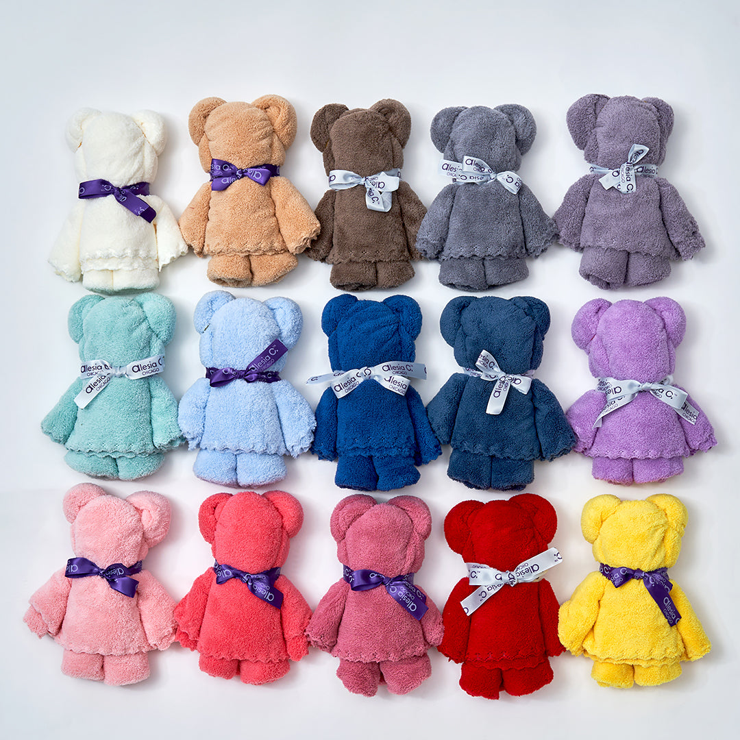 Teddy Bear Face Towel
