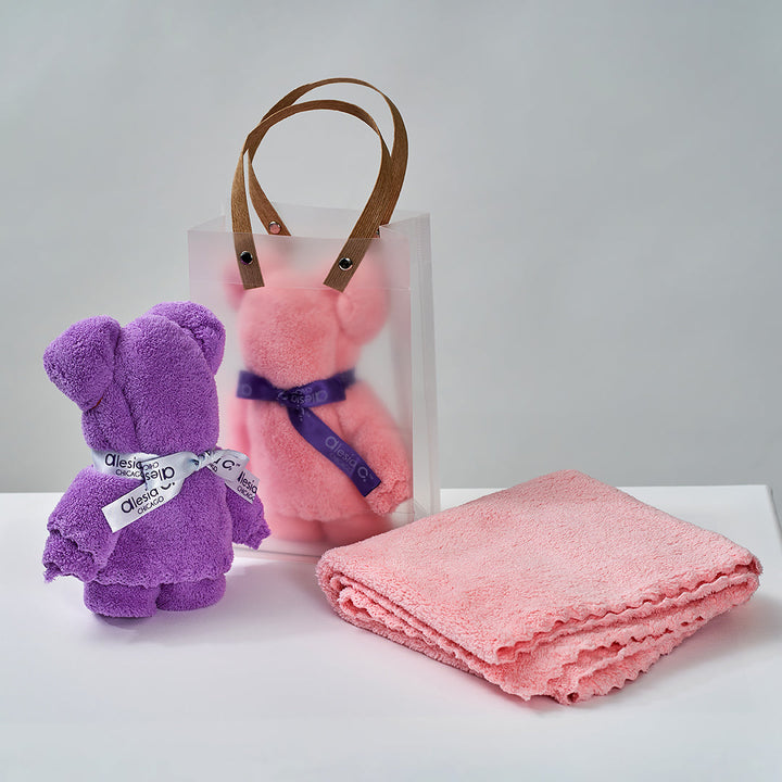 Teddy Bear Face Towel