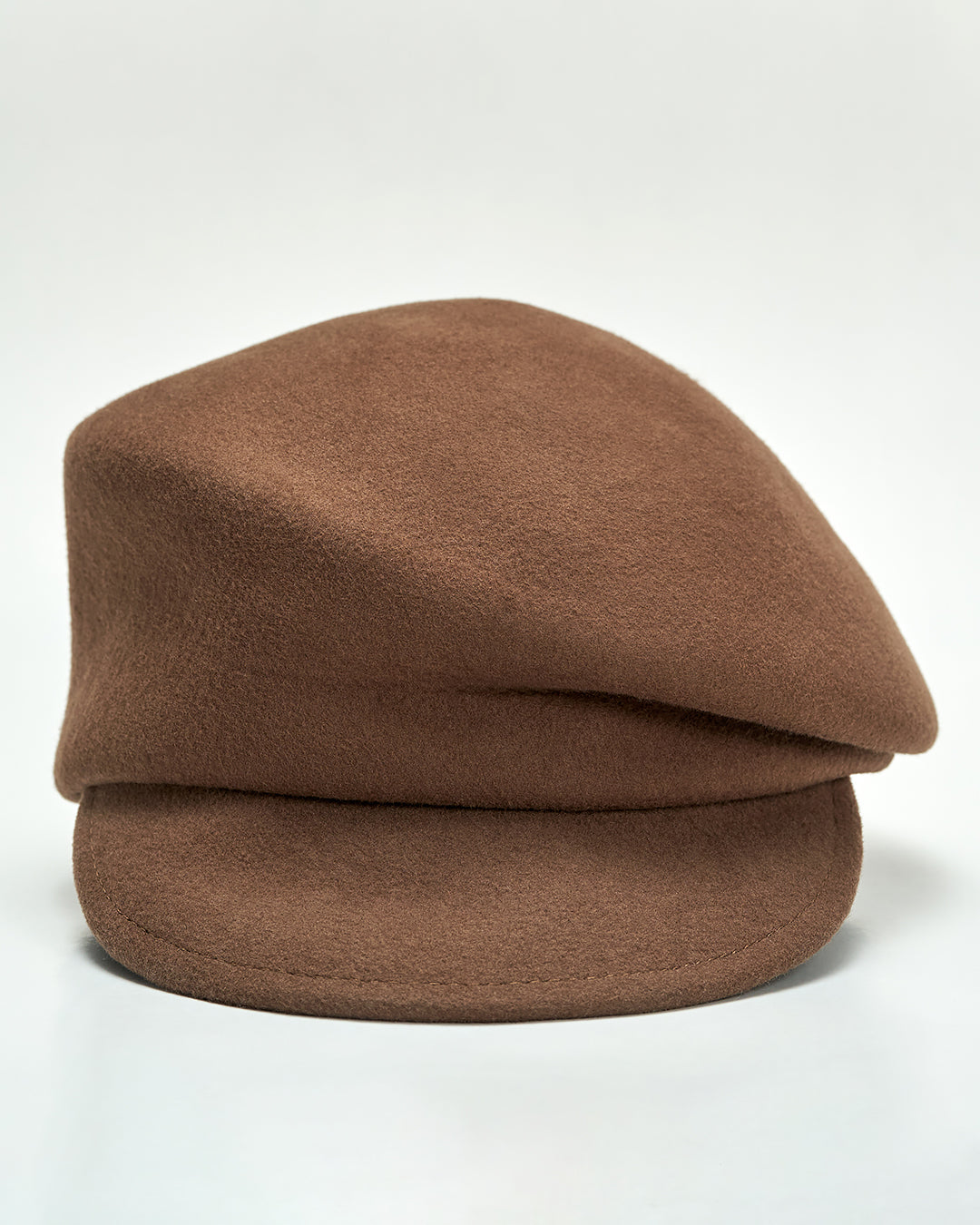 Alesia C. FRENCHI VISOR Wool Felt Beret Hat