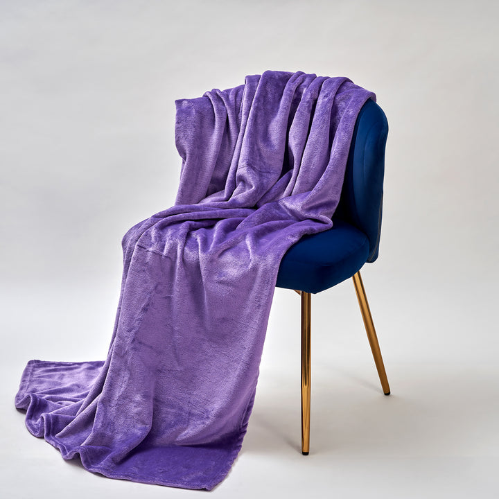 TRAVEL COZY 4-in-1 Blanket-Pillow-Bag Solid Velour Plush