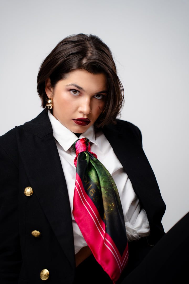 Transform Your Style with Scarf Rings​ MASTER​ CLASS​ HOLIDAY BOUTIQUE​ Mix basics ​with FABULOUS with fashion designer​ Alesia Chaika in Lake Forest IL Shop Boutique​ AlesiaC.com