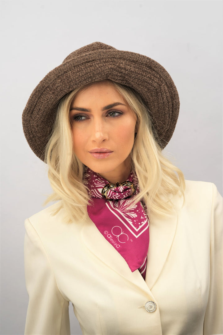 SERENITY Mandala Designer Silk Square Scarf – Purple White – Hand-Rolled Edges – Multiple Sizes