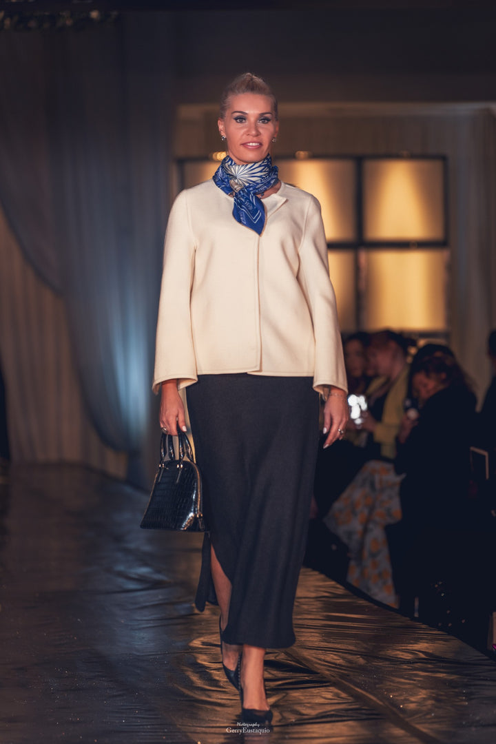 Alesia C. "Lady Auto" Wool Jacket