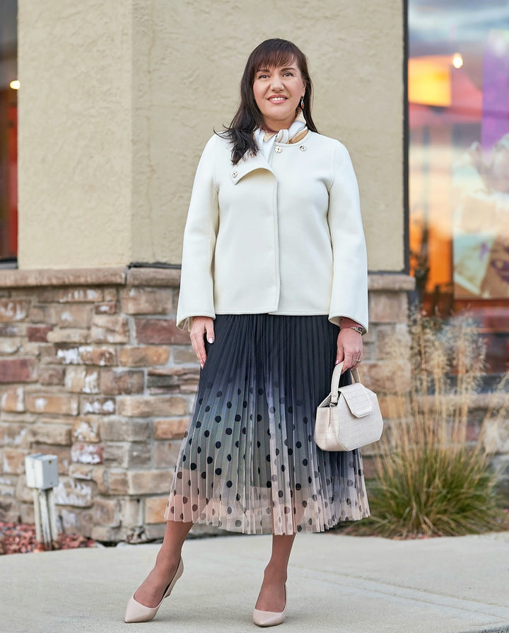 Alesia C. "Lady Auto" Wool Jacket