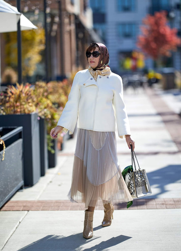 Alesia C. "Lady Auto" Wool Jacket