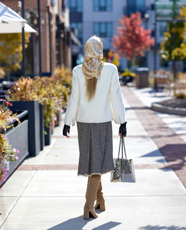 Alesia C. "Lady Auto" Wool Jacket