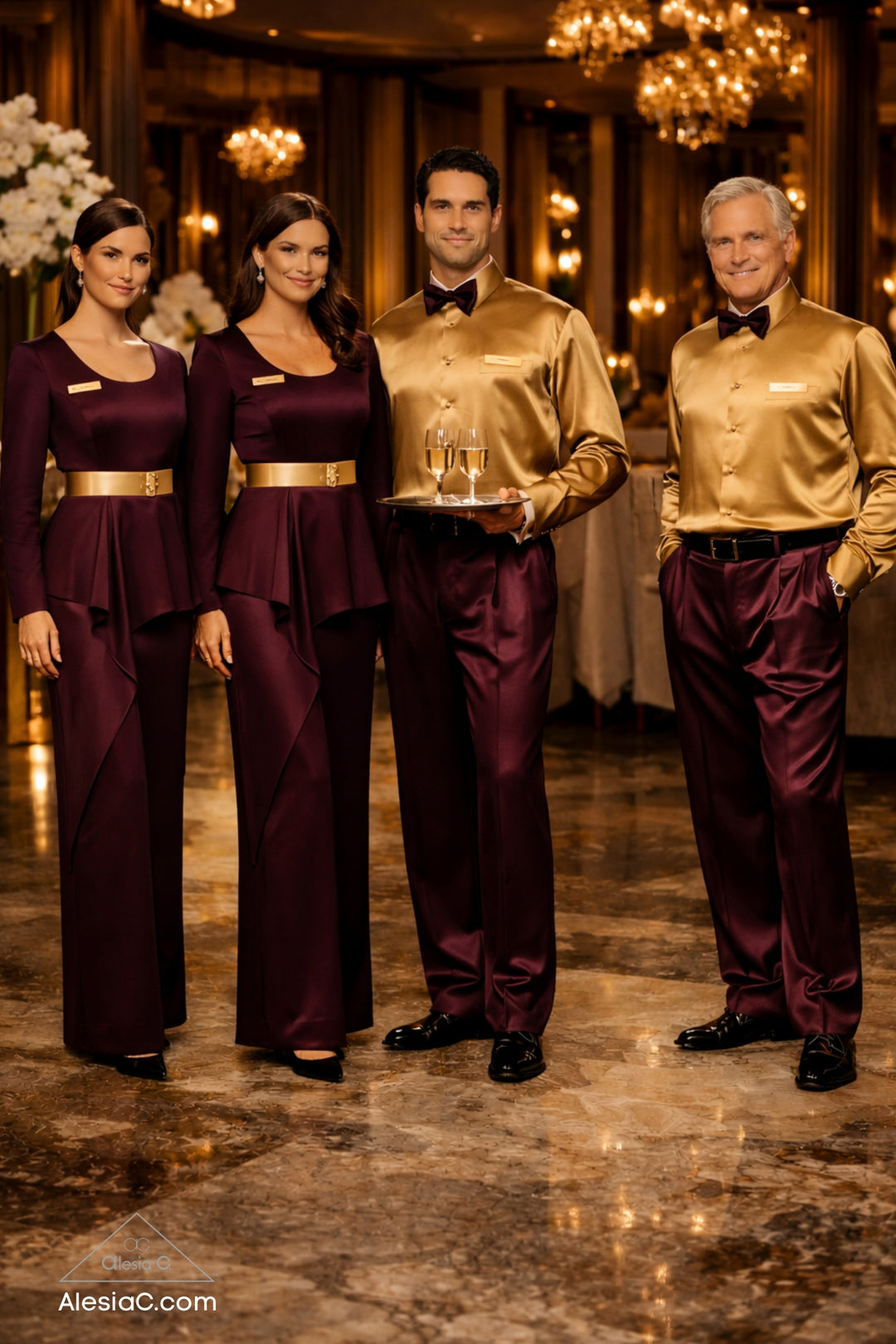 Hostess Jacket Hostess Evening Uniform Design – Alesia C