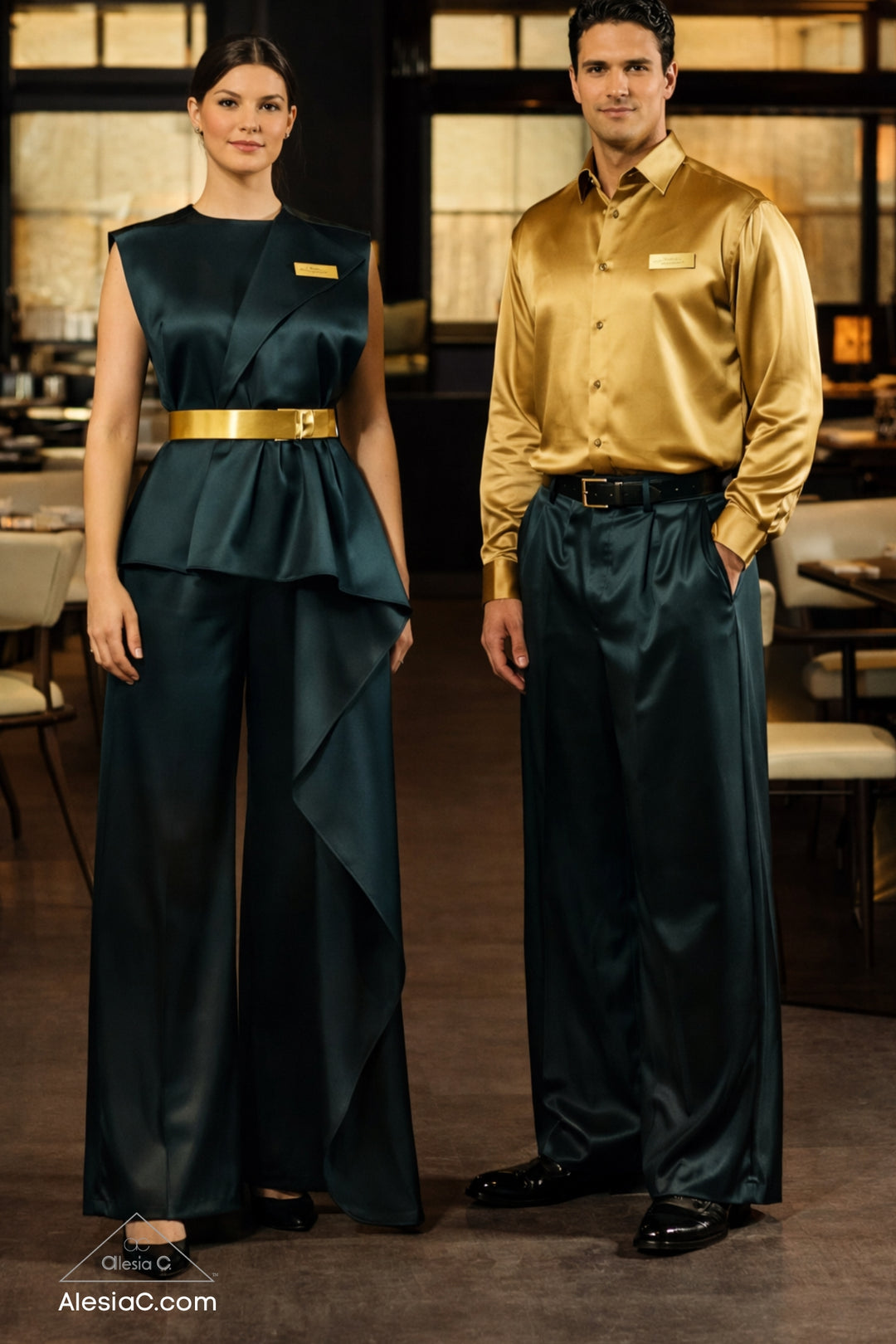 Hostess Jacket Hostess Evening Uniform Design – Alesia C