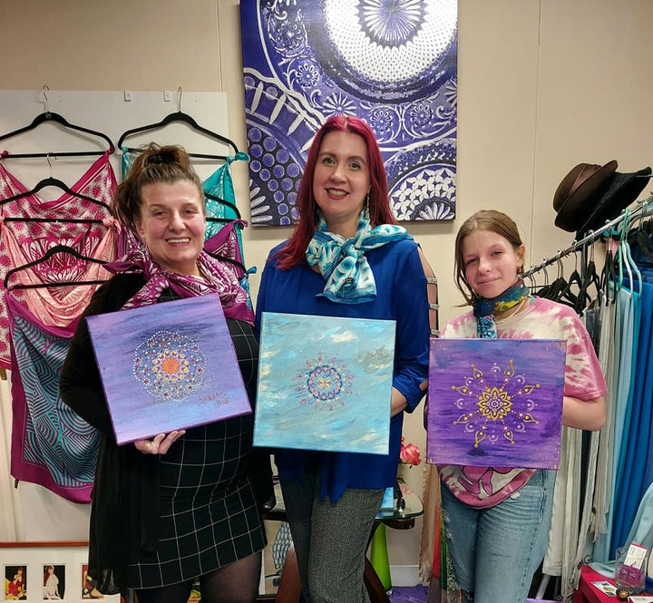 Art-A-Porte Wearable Art Classes & Parties – Painting and Silk Scarf Workshops
