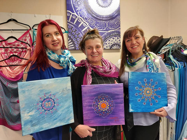 Art-A-Porte Wearable Art Classes & Parties – Painting and Silk Scarf Workshops