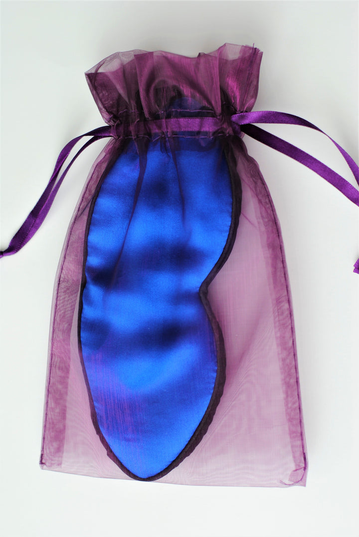 blisSsleep Silk Eye Mask Royal Blue Alesia Chaika