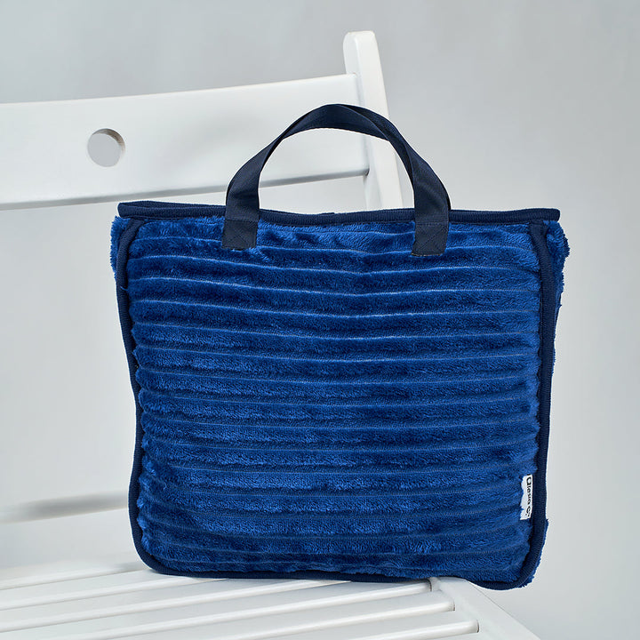 Blue Travel Blanket Travel Cozy by Alesia Chaika Throw Blanket Pillow Bag for Luggage