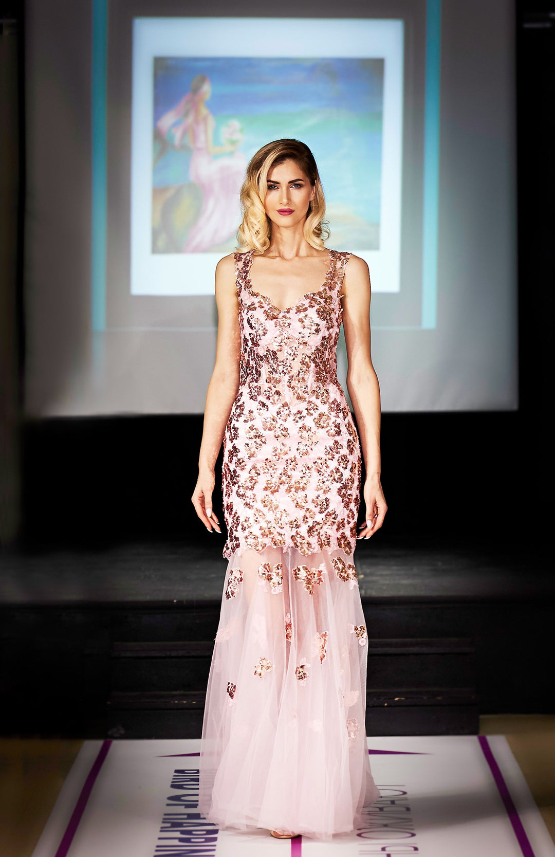 Prom dress blush Mila Alesia C. Atelier