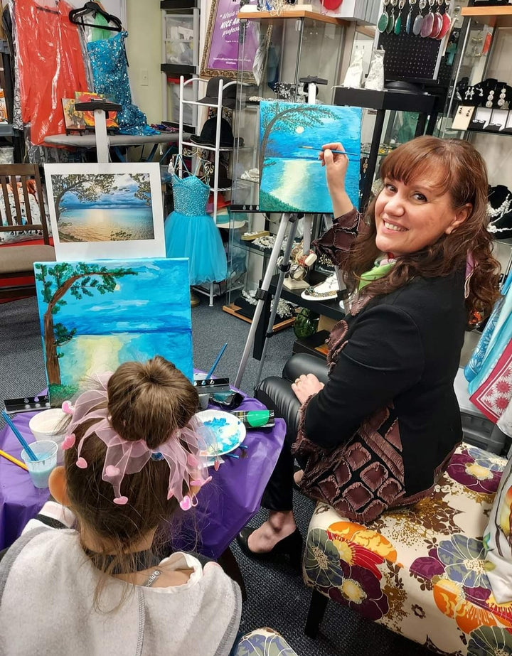 Art-A-Porte Wearable Art Classes & Parties – Painting and Silk Scarf Workshops