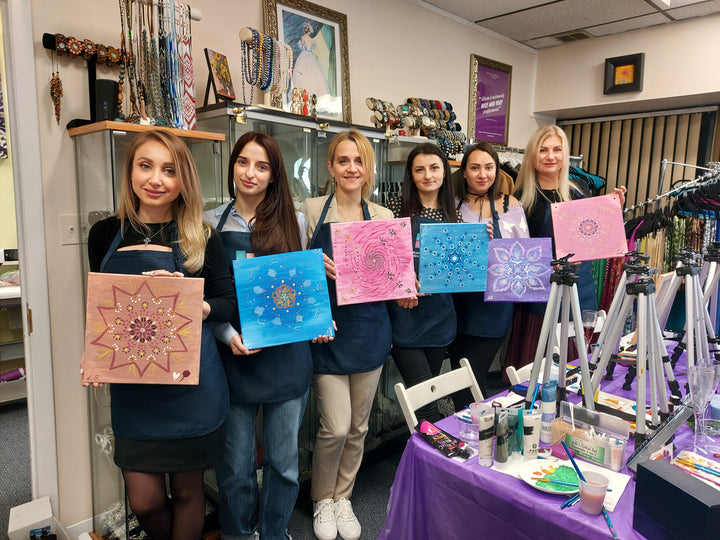 Art-A-Porte Wearable Art Classes & Parties – Painting and Silk Scarf Workshops