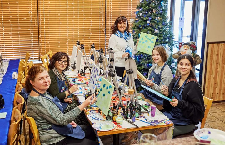 Art-A-Porte Wearable Art Classes & Parties – Painting and Silk Scarf Workshops